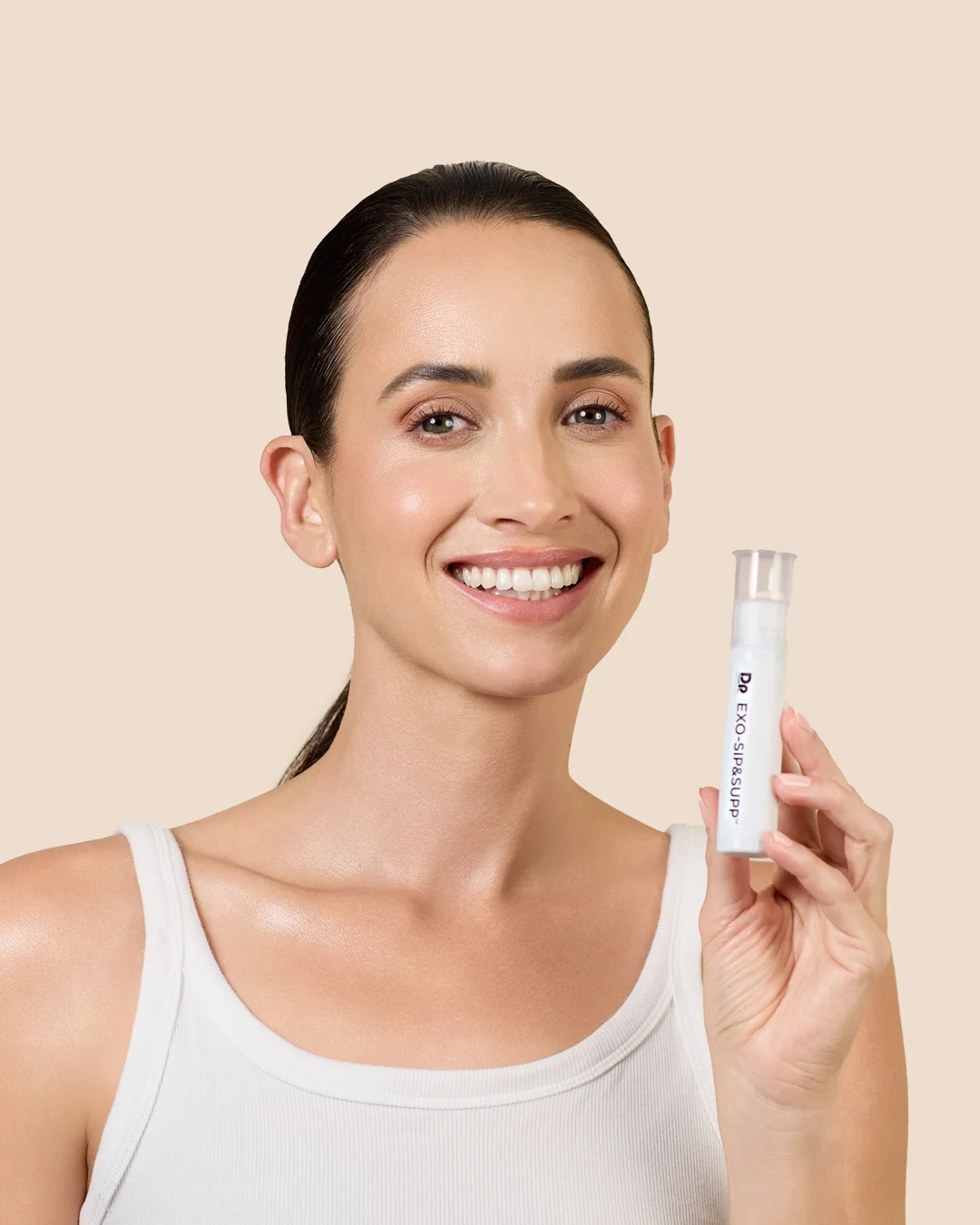 Step 1 of using EXO-SIP&SUPP. Model holding product