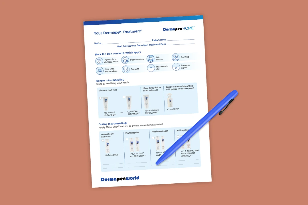 Image Dermapen Home Prescription Pad