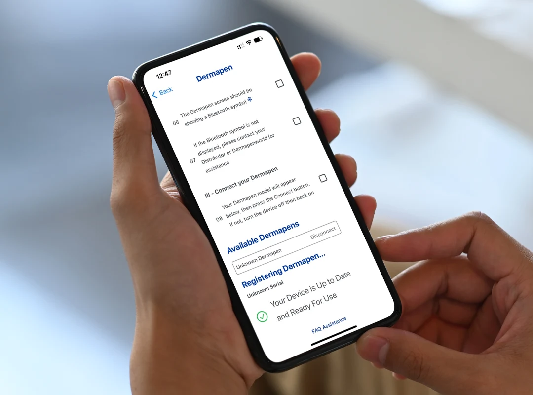Image Dermapen 4 Refresh Dermapen 4 Set Up Horizontal