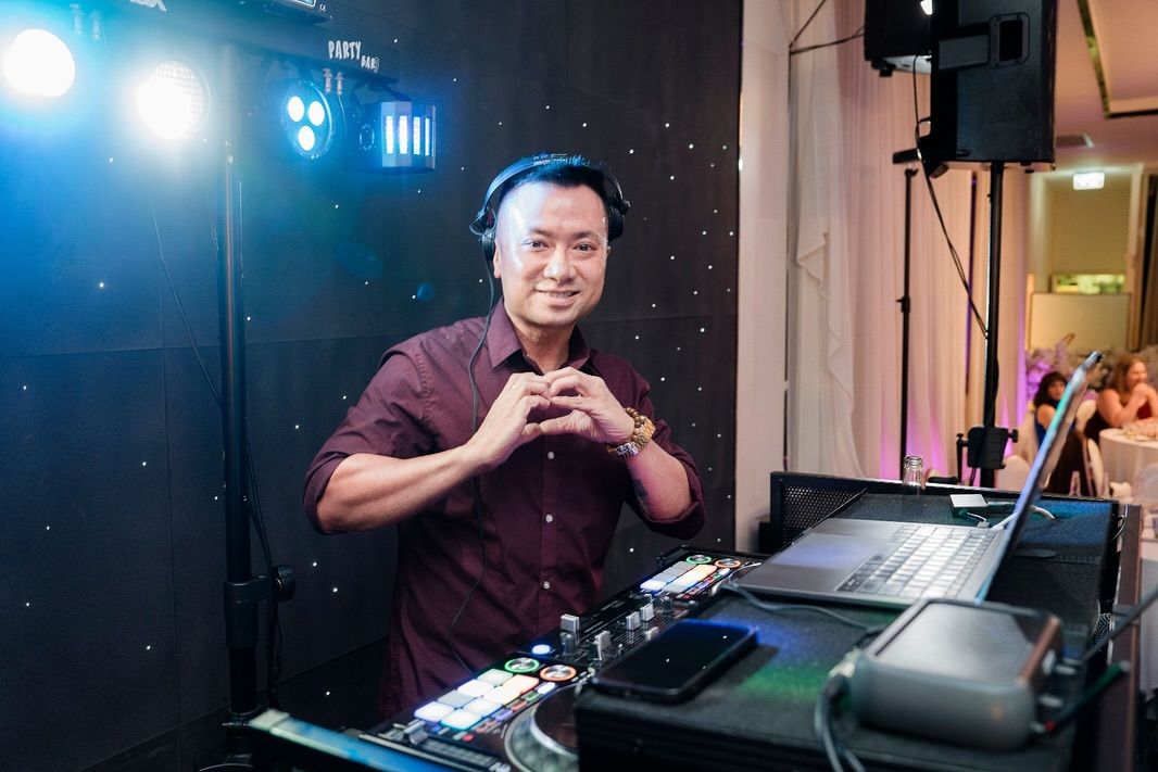DJ Smiling at Camera