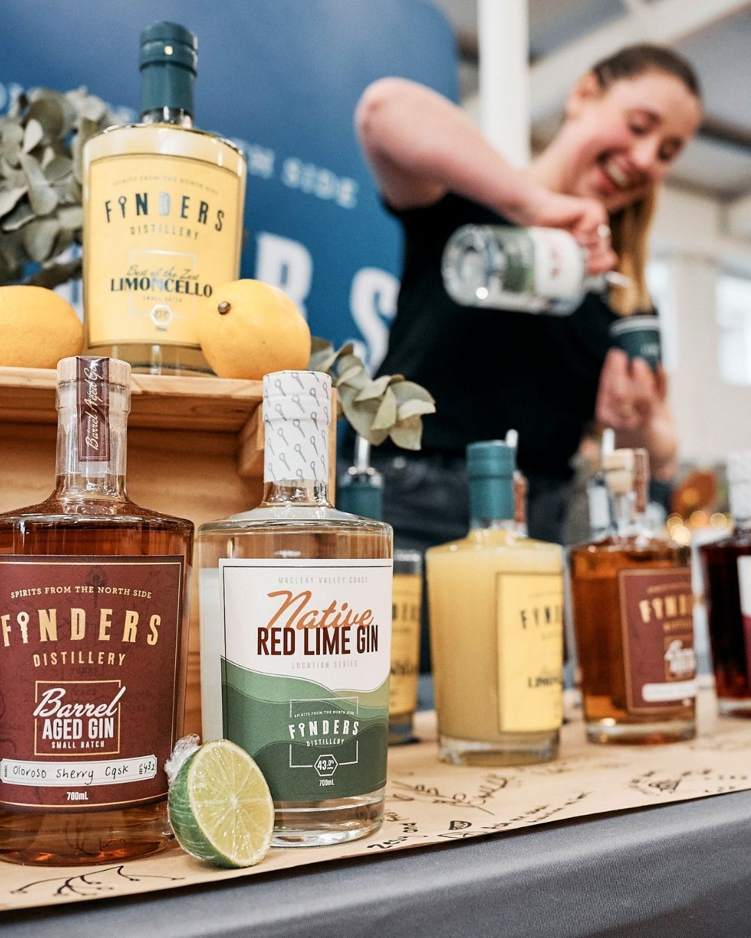 Finders Distillery @findersdistillery is a regular stallholder at the Sydney Artisans market in Marrickville