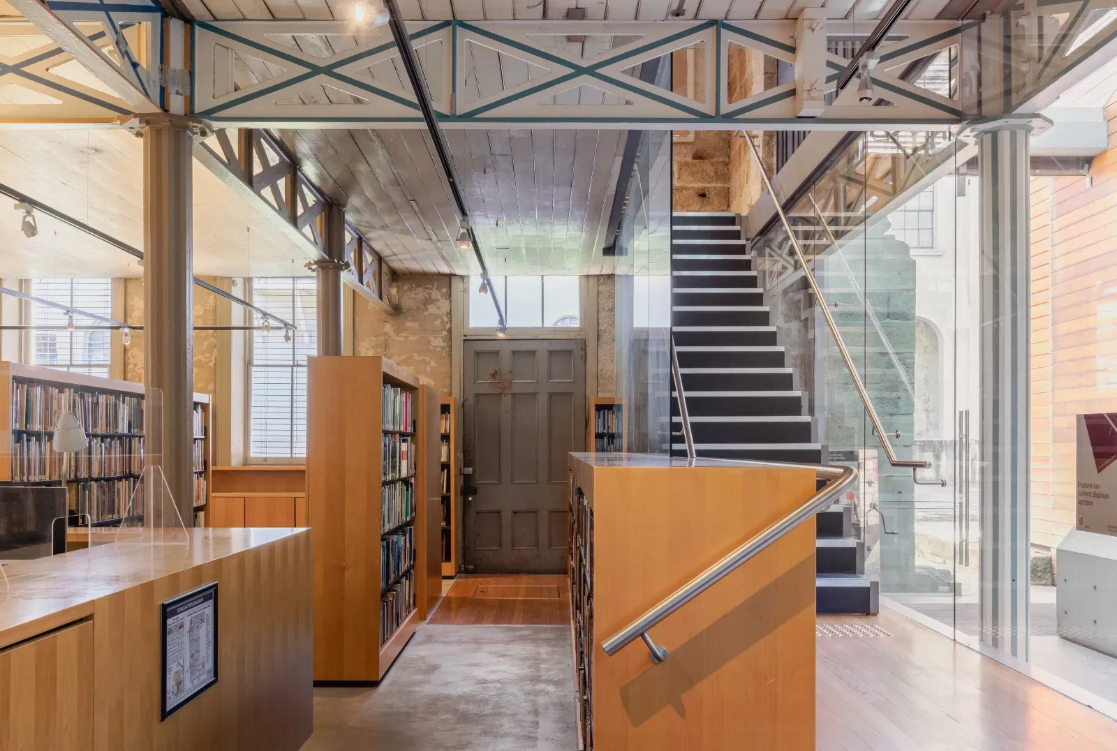 Caroline Simpson Library, The Mint.