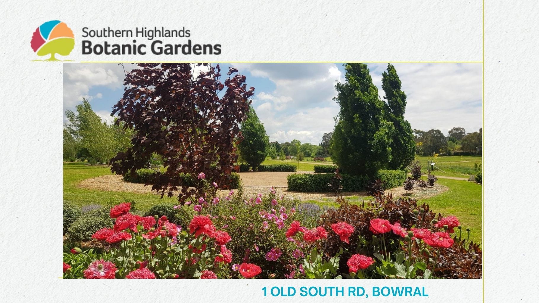 Southern Highlands Botanic Gardens and some of our event images