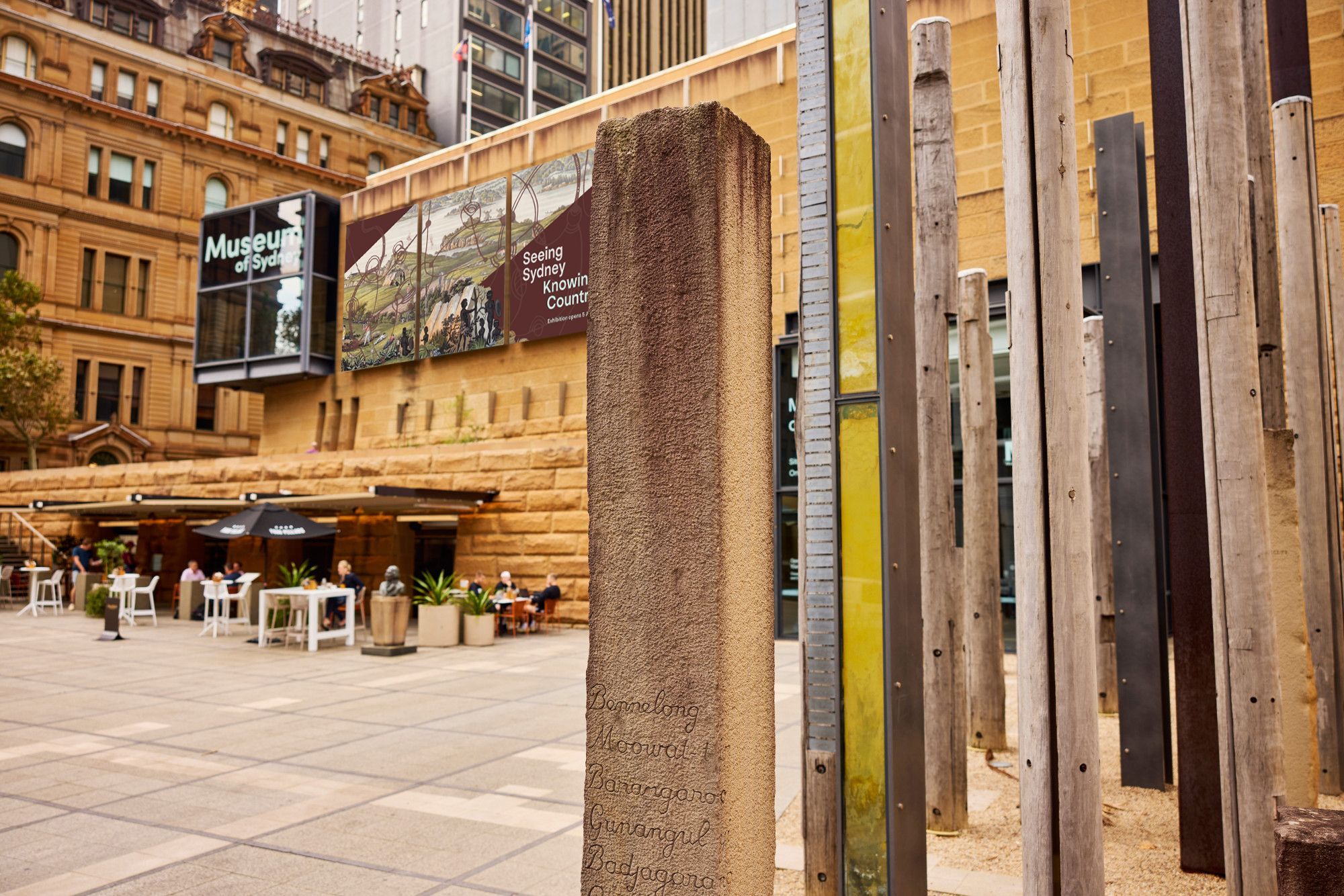 Museum of Sydney forecourt