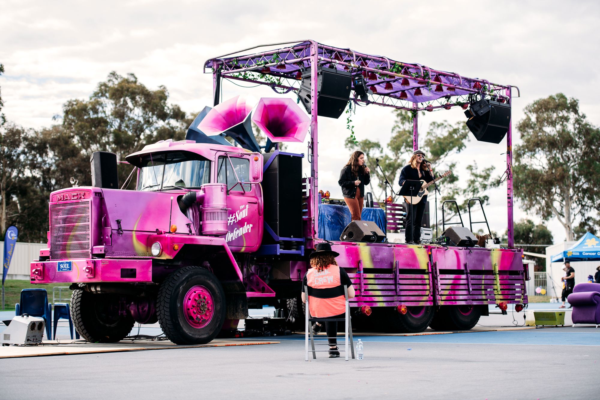 Soul Defender at Canberra's Relay for Life