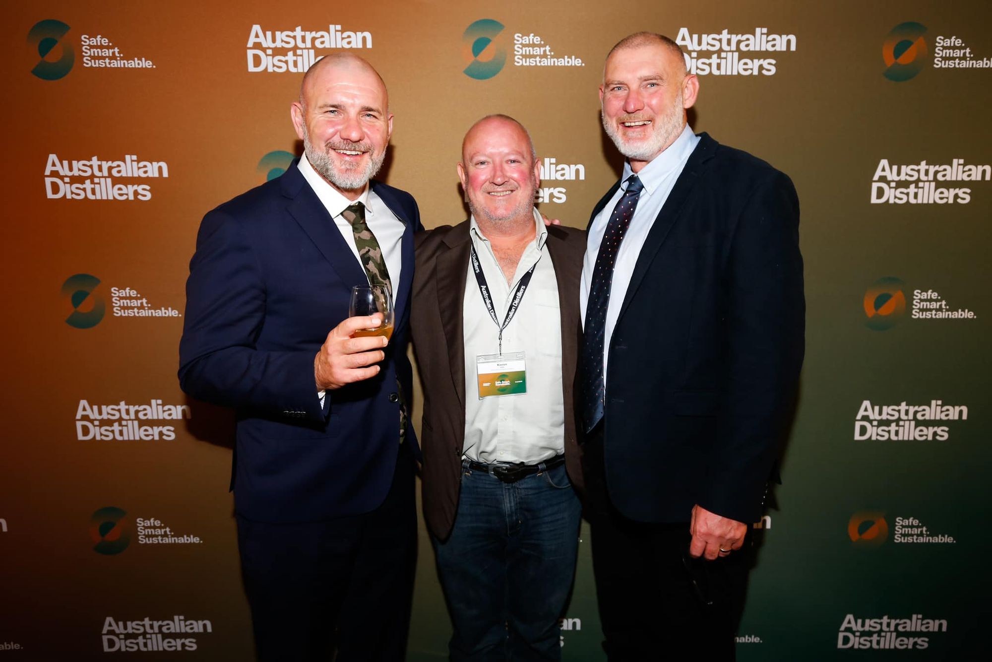 Three really handsome Dudes.