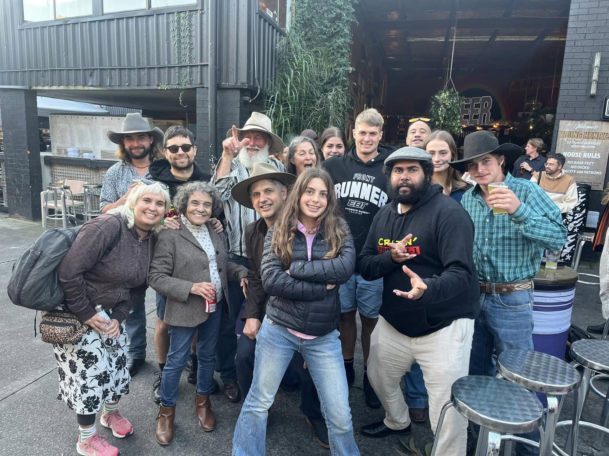 The Bush Billies + family & friends