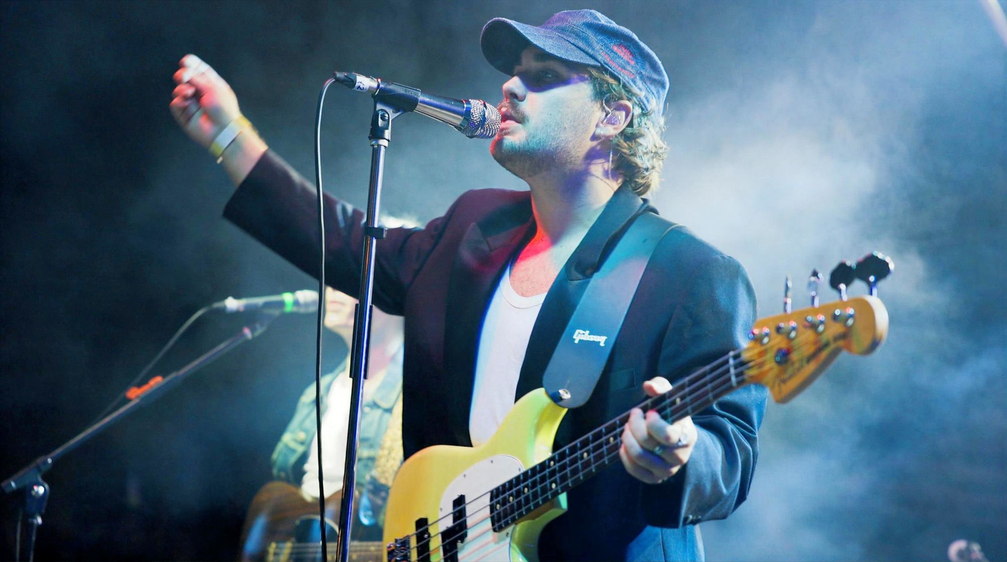 The Rions band performing live.