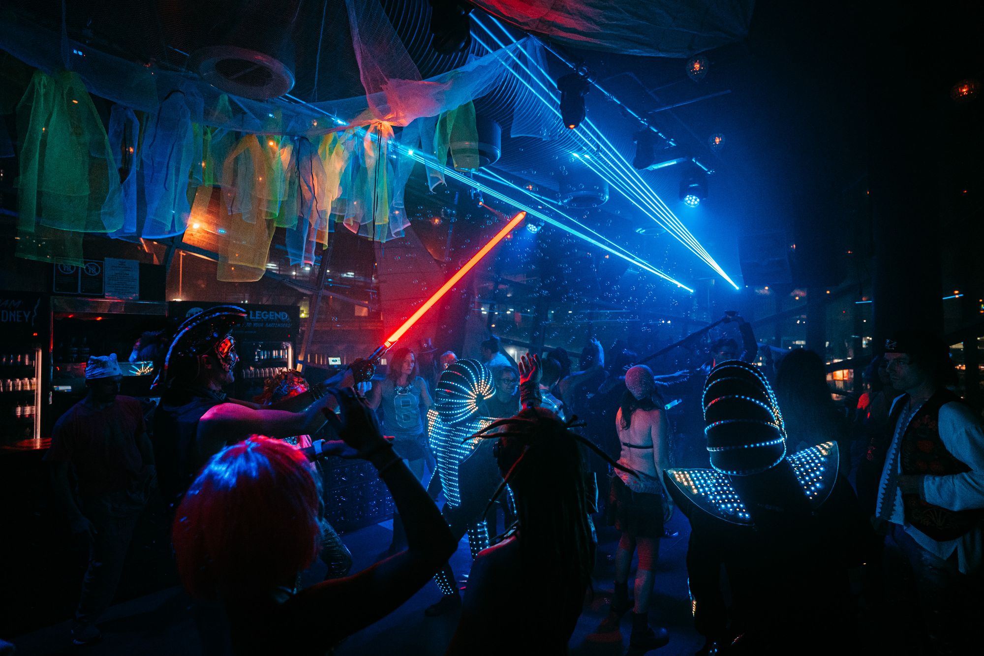 First sober dance party at Home Night Club