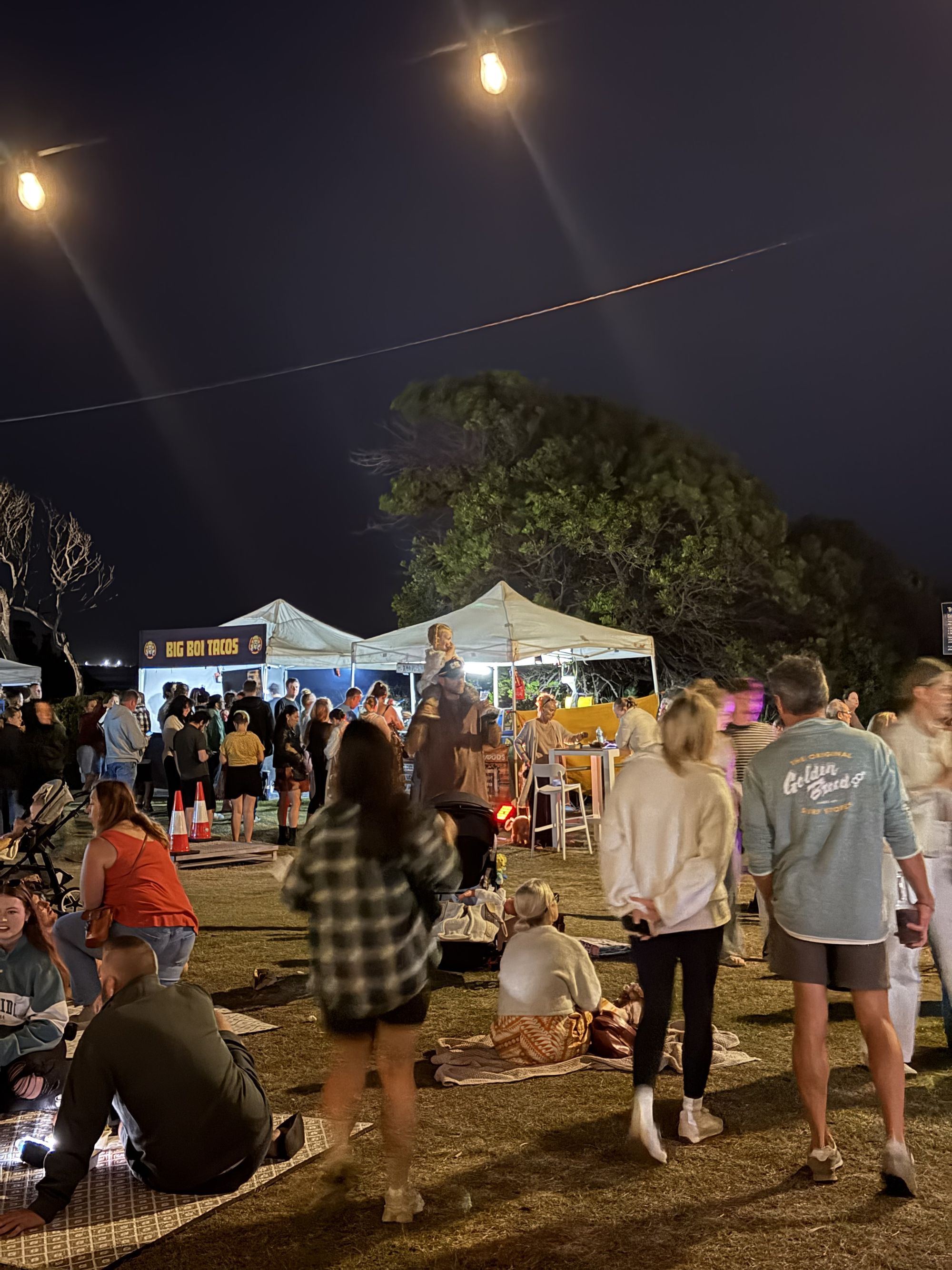 Guests shopping at event