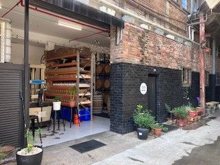 Our site at 26f Mansfield St, Rozelle....in the courtyard of the Steelworks.