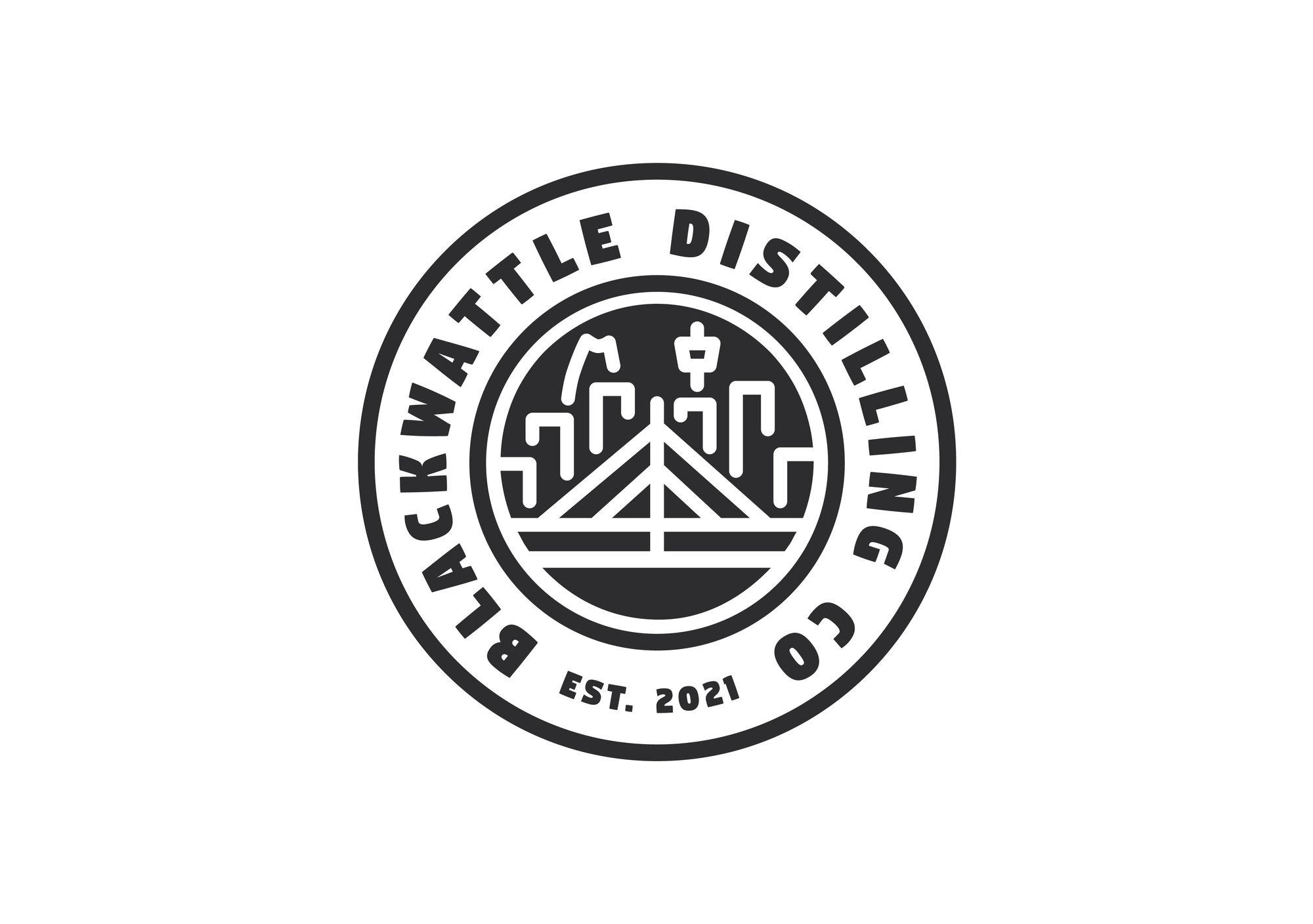 Blackwattle Distilling Co. logo