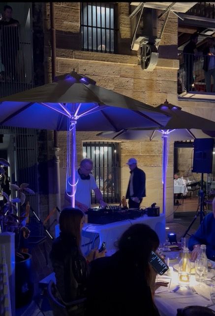 DJ playing music