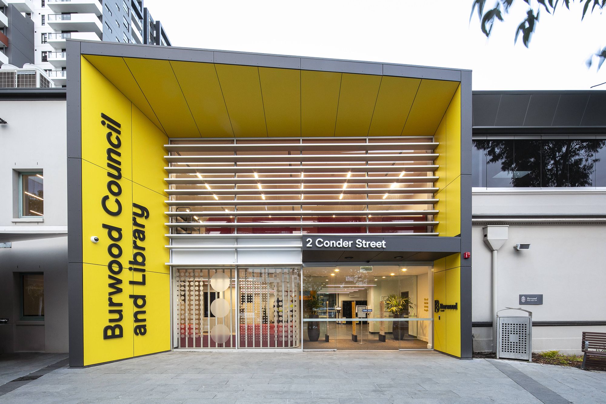 Burwood Library and Council at Conder Street