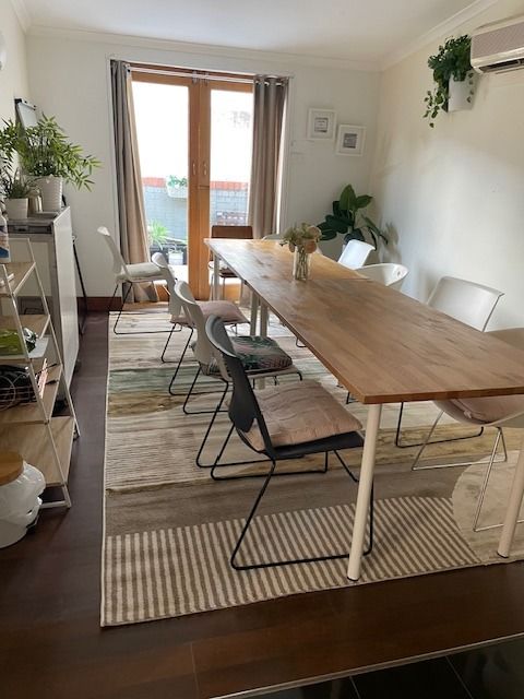 Garden room studio with French doors onto the large deck