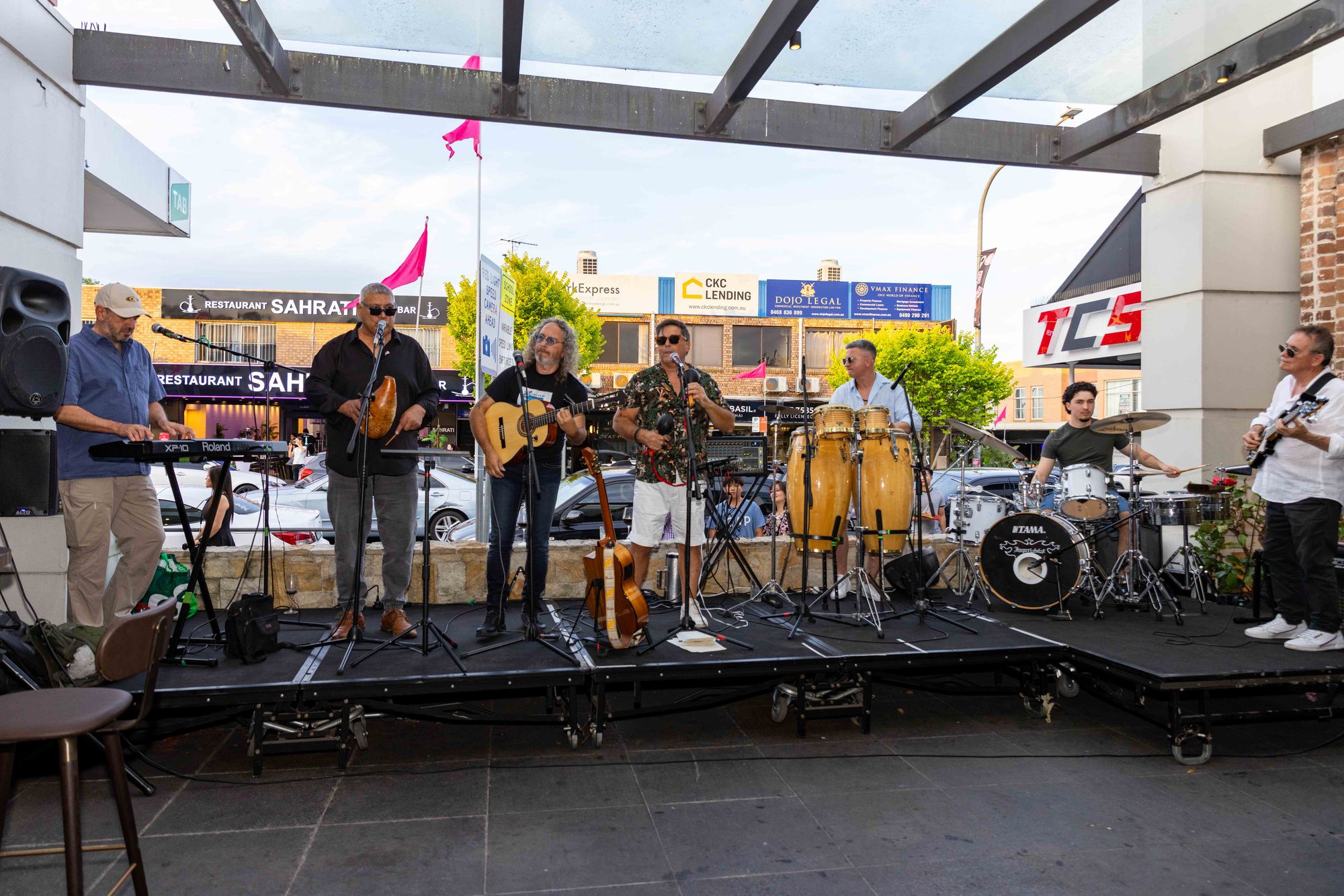 Amazing Latin Band at The Canleys