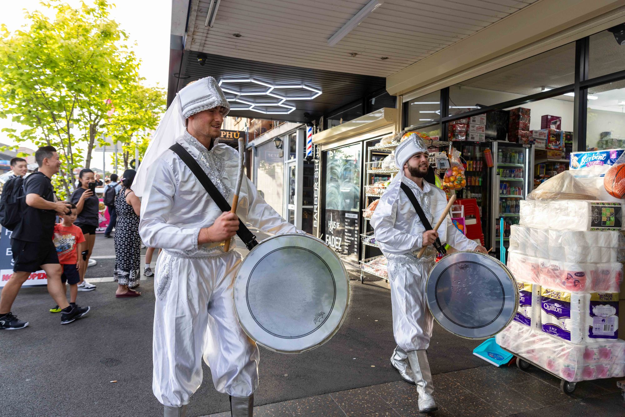Middle Eastern Drummers at The Canleys