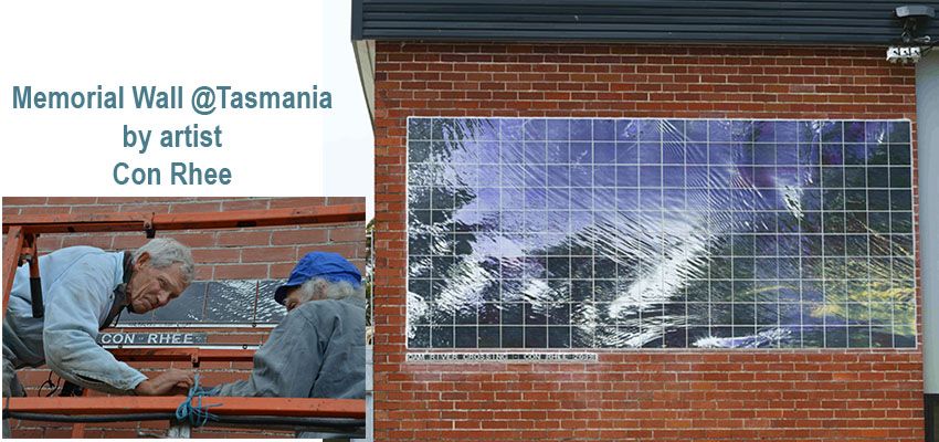Outdoor Tile Art