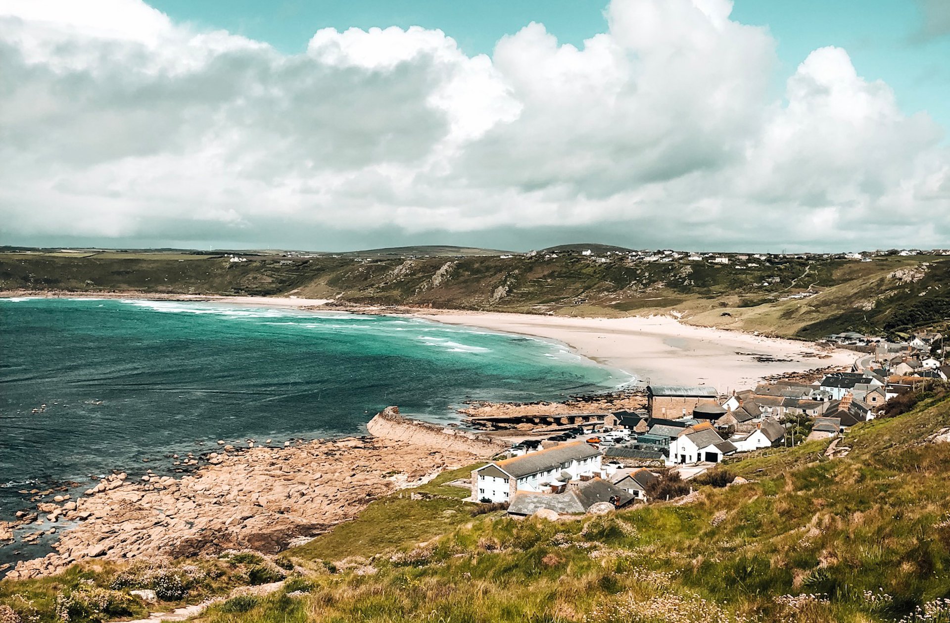 Camping Header: Urlaub in Cornwall