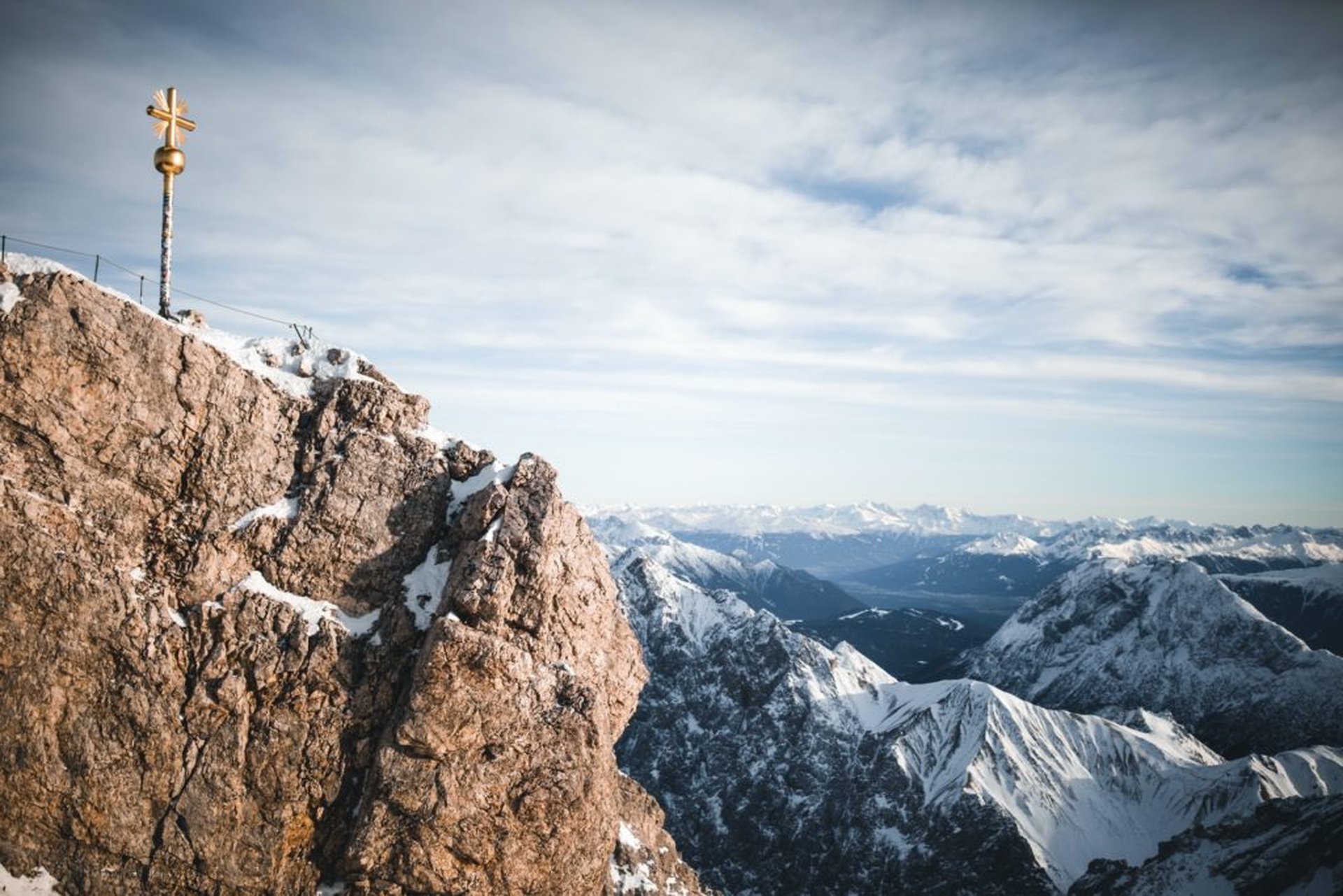 Zugspitze Bayern Garmisch-Partenkirchen Winter
