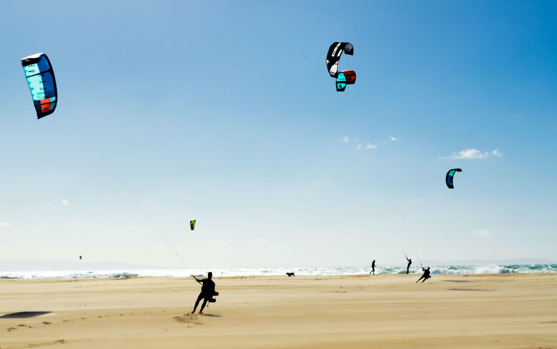 Beim Surfen in Tarifa