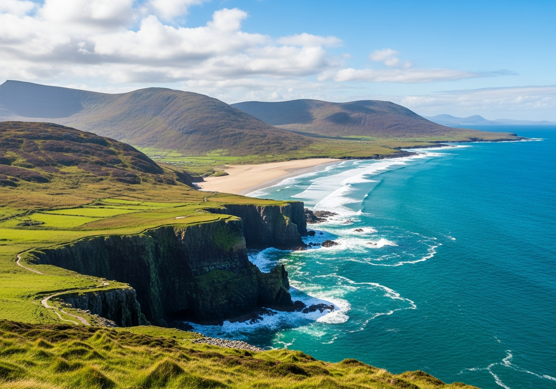 Donegal — popular destination for campervan travellers