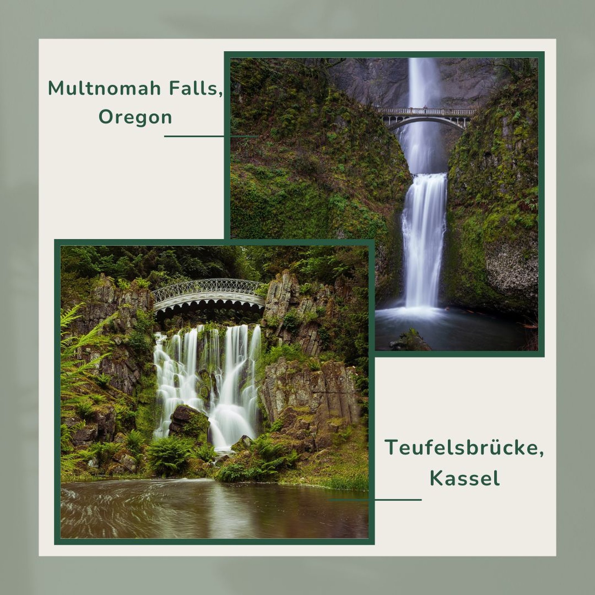 Teufelsbrücke Kassel Hessen Wanderurlaub mit dem Camper