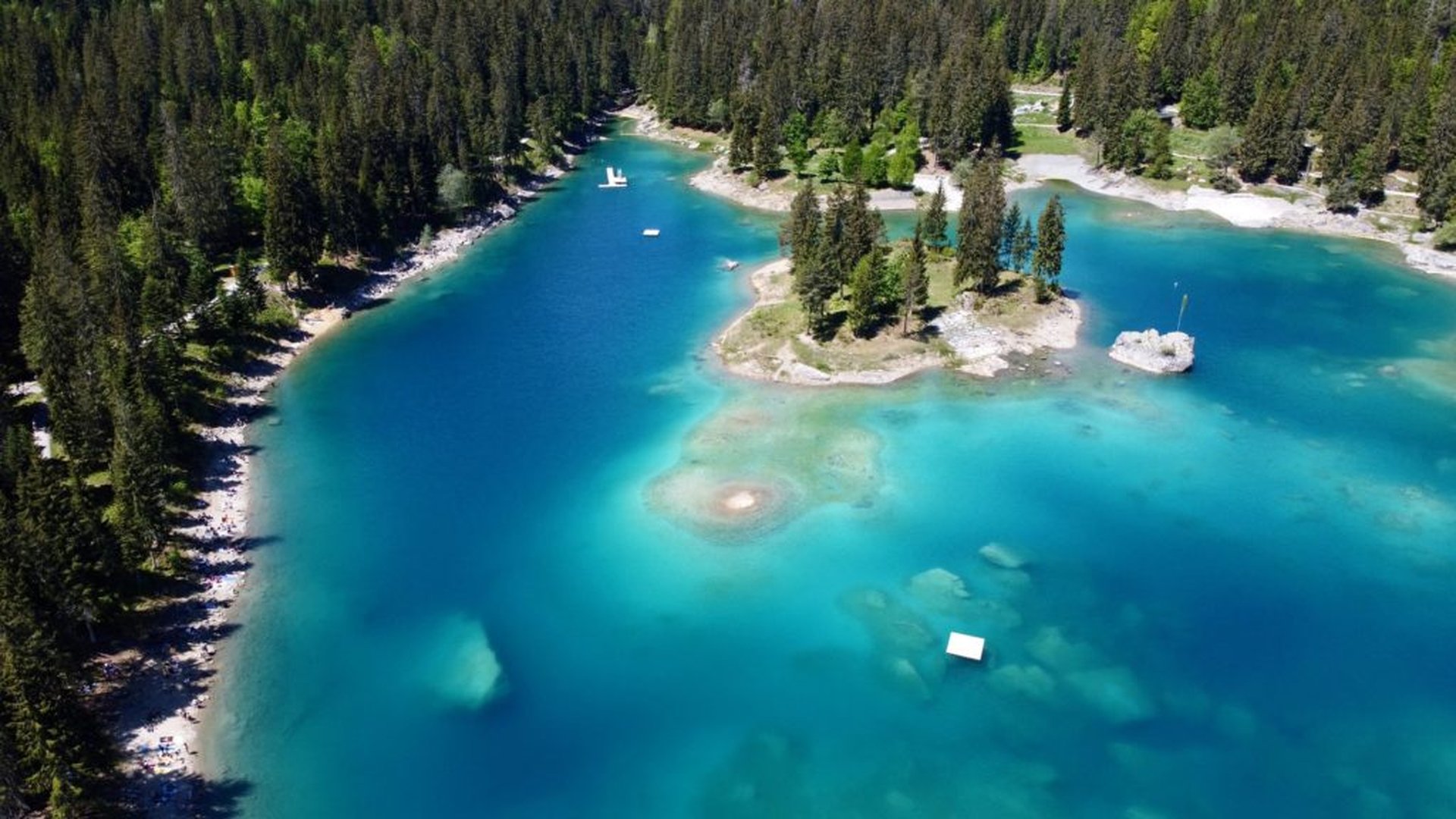 Die besten Campingplätze in der Schweiz am See