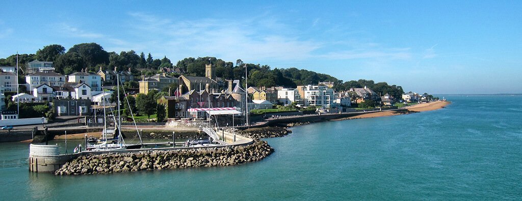 Family campervan holiday on the Isle of Wight, with coastal views.