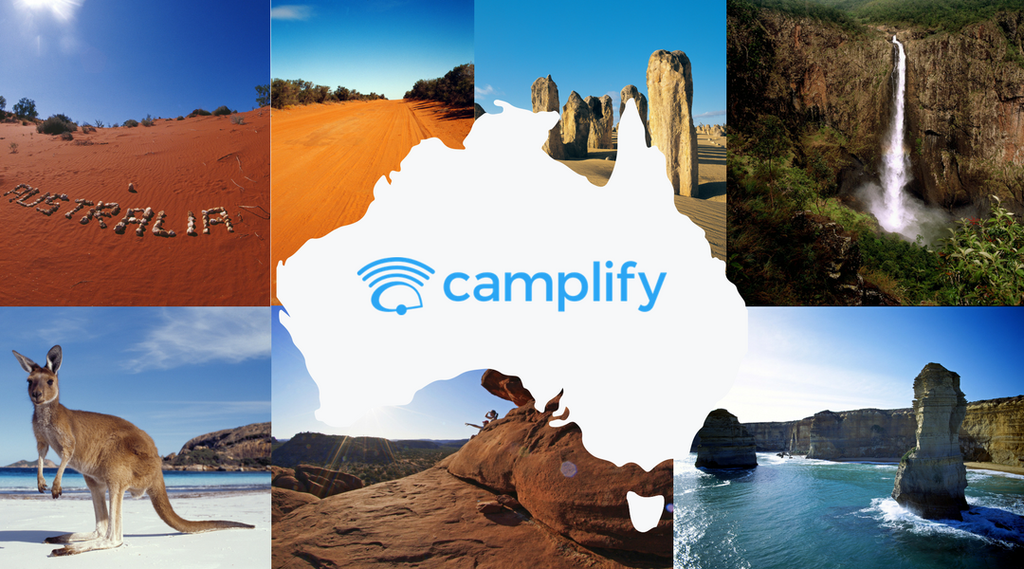 Caravan parked up at a scenic Aussie campsite, ready for adventure.