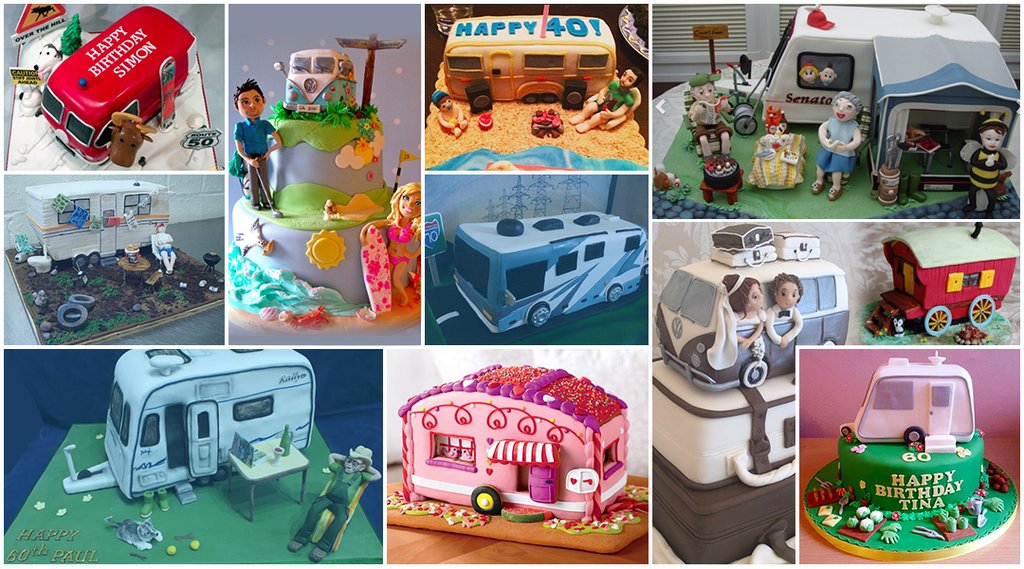 Caravan parked at a beautiful bush camping spot, fairy lights twinkling in the Aussie twilight.