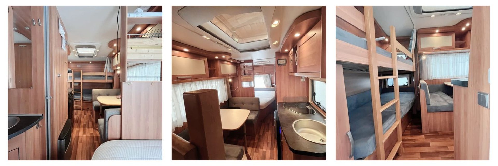 Camper mit Kind