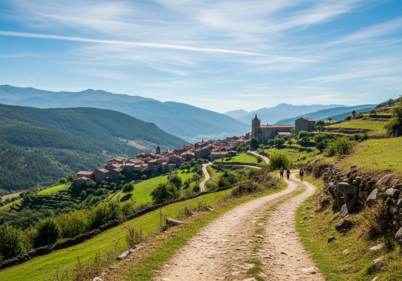Camino de Santiago — destino popular para arrendatarios de vehículos caravaning