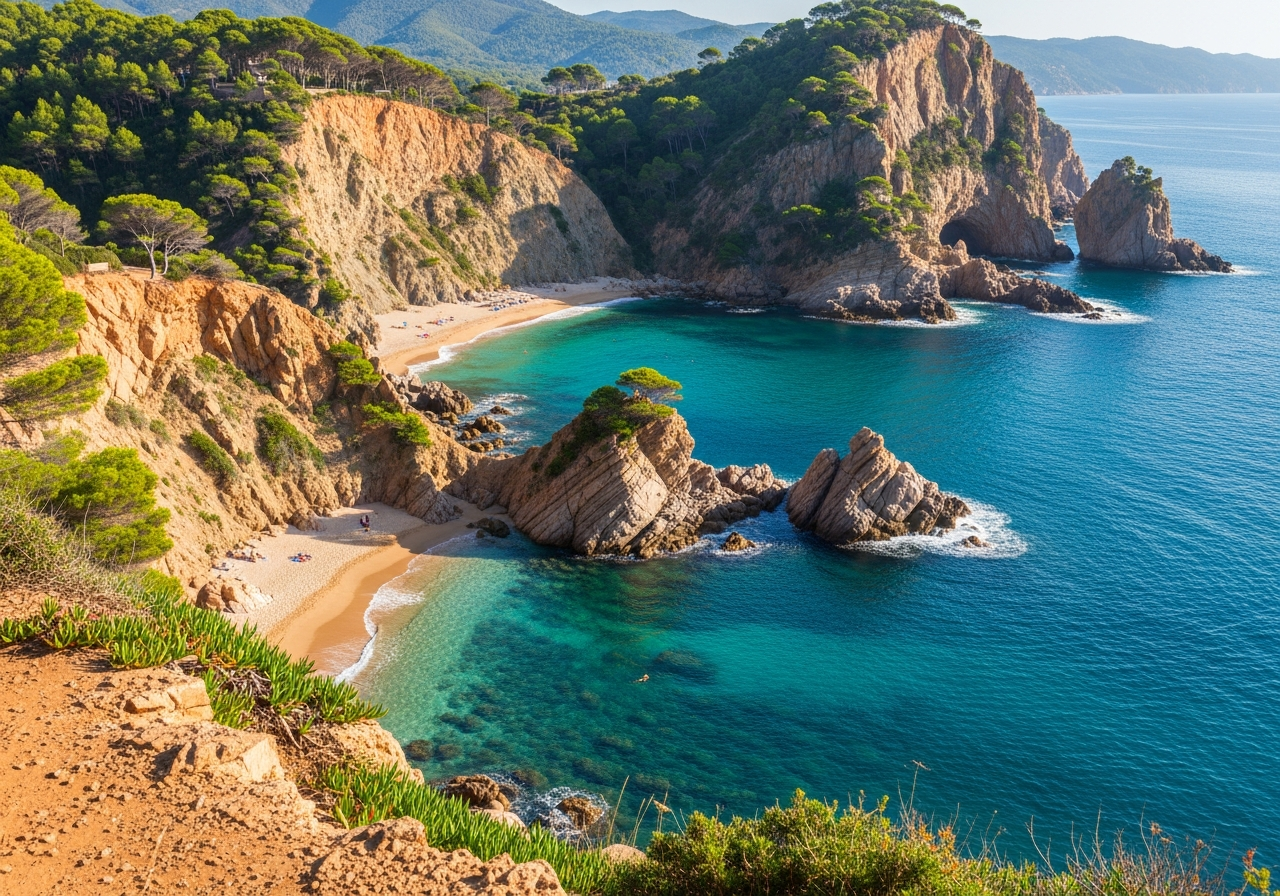 Costa Brava — destino popular para arrendatarios de vehículos caravaning