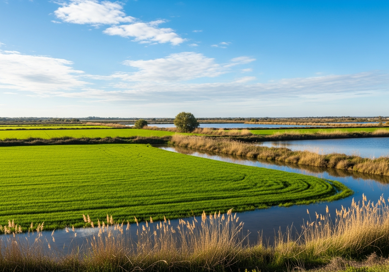 Delta del Ebro — destino popular para arrendatarios de vehículos caravaning