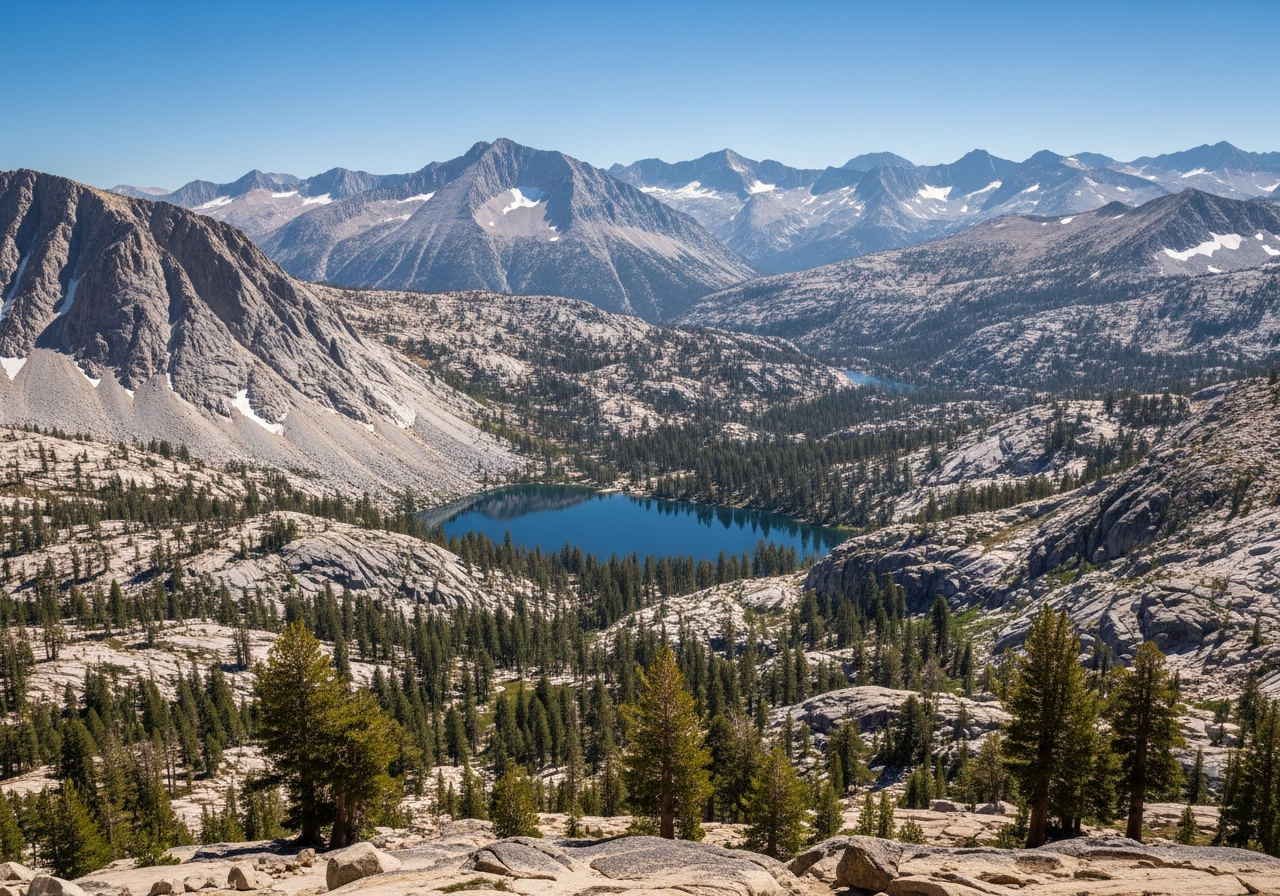 Sierra Nevada — destino popular para arrendatarios de vehículos caravaning