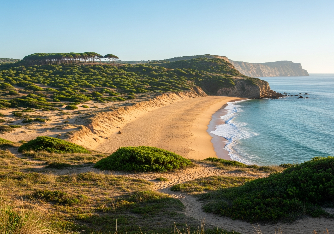 Costa de la Luz — destino popular para arrendatarios de vehículos caravaning
