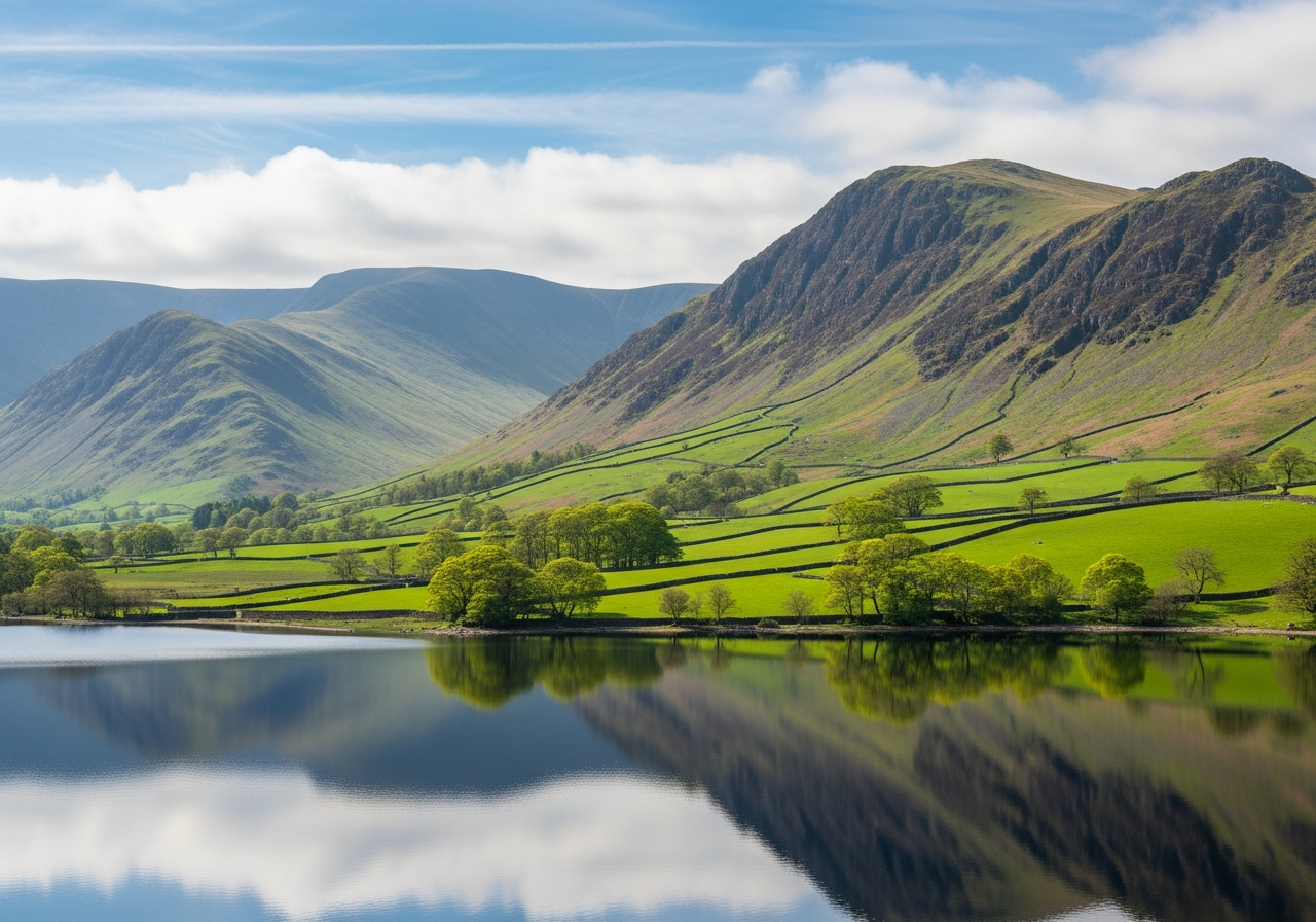 Lake District — popular destination for campervan travellers