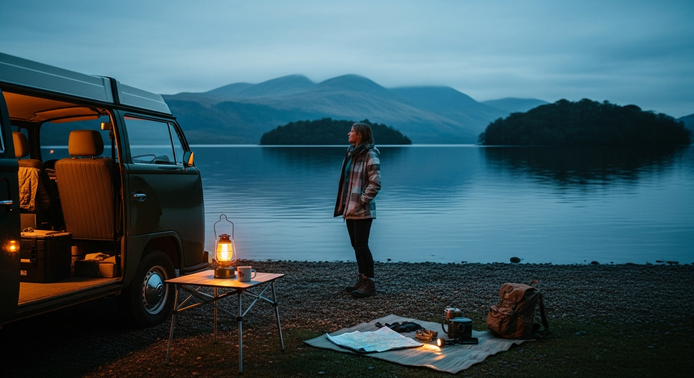 Cashel Campsite - Best campsites at Loch Lomond