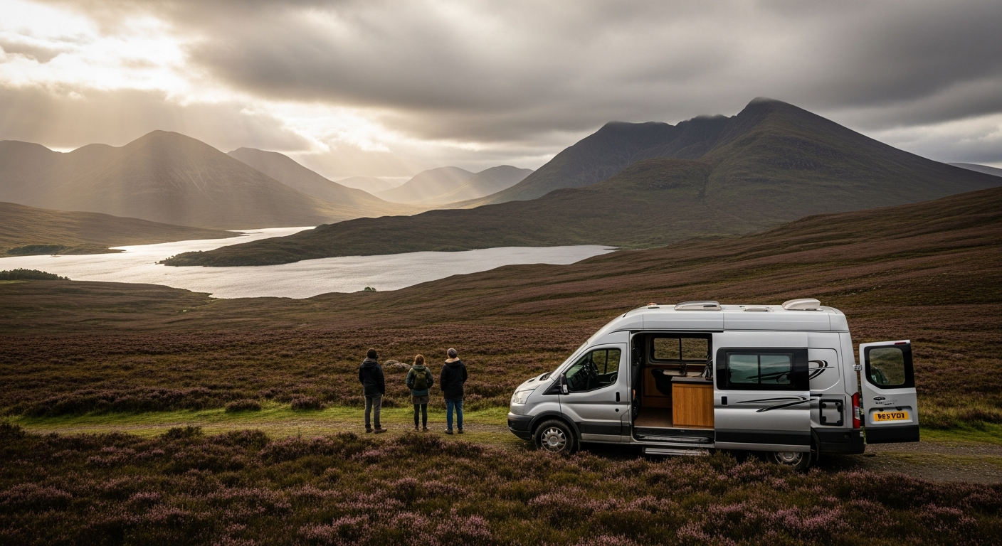 Campervan near Inverness — campervan hire in Scotland