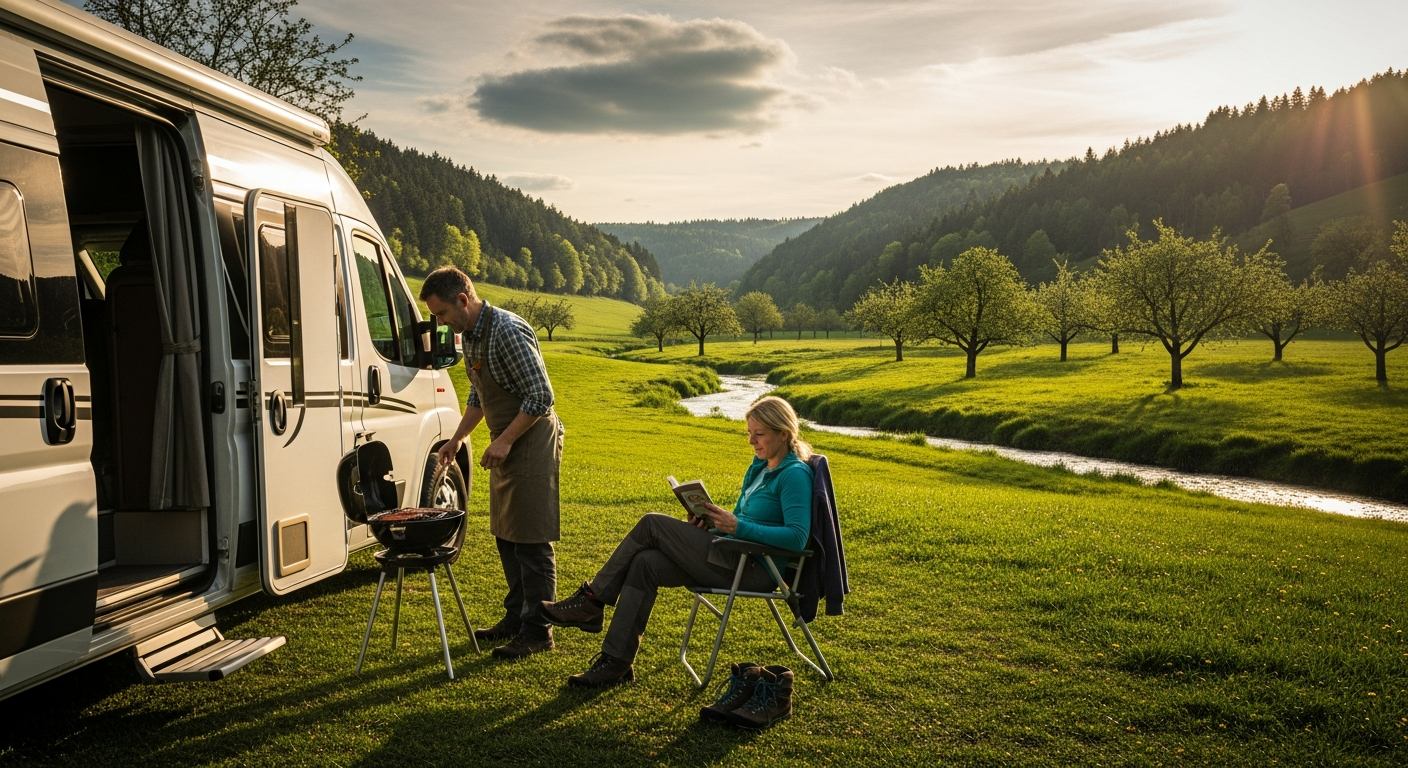 Camping Stuttgart: die schönsten Campingplätze im Stuttgarter Umland - Camping im Stuttgarter Umland: die besten Plätze in Stadtlage und auf der Alb