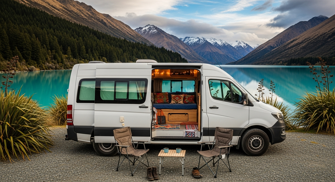 Campervan hire in the North Island