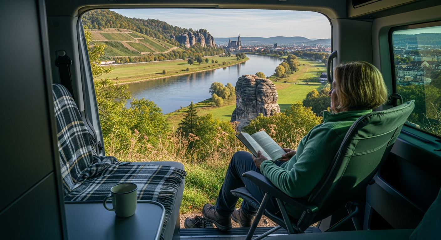 Stellplatz Abendruhe - Die besten Campingplätze bei Dresden