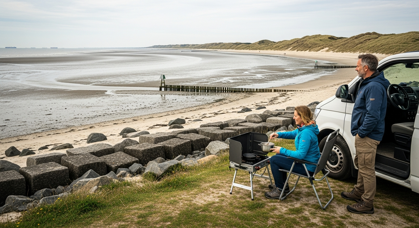 Die besten Campingplätze in Cuxhaven - Camping in Cuxhaven: Wohnmobilstellplätze im Bereich Dorum und Umgebung
