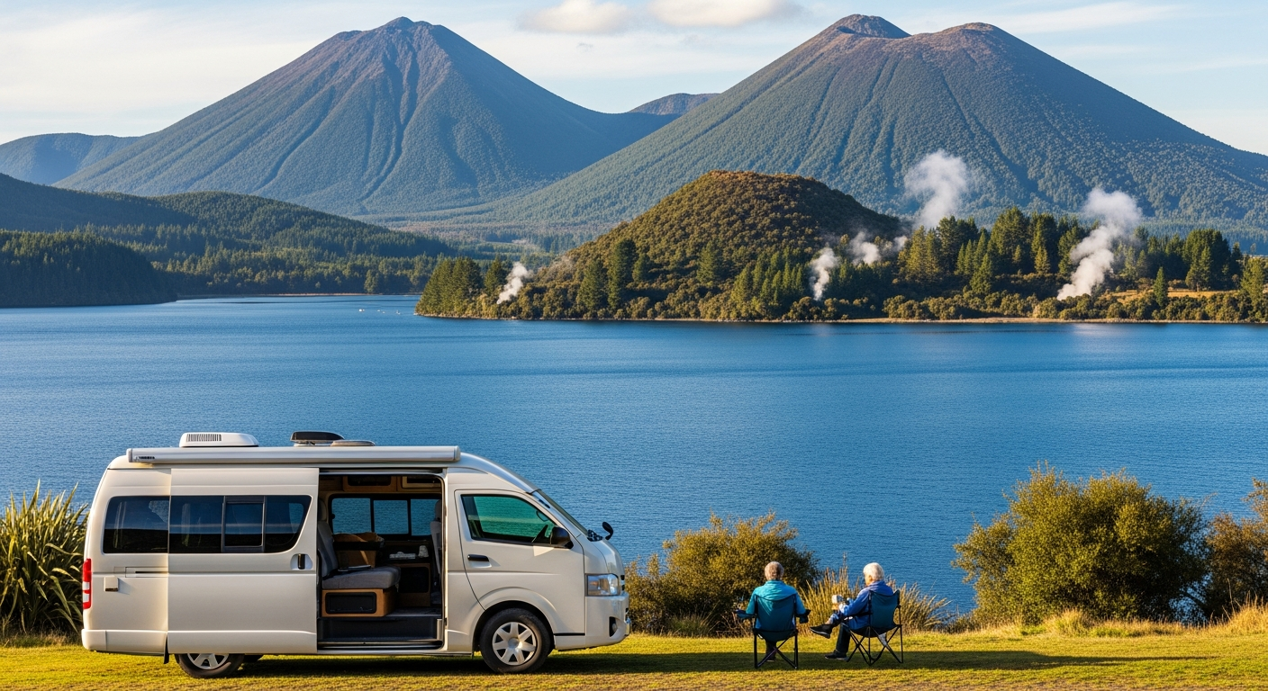 Campervan hire in Waikato / Taupō — campervan hire on Camplify
