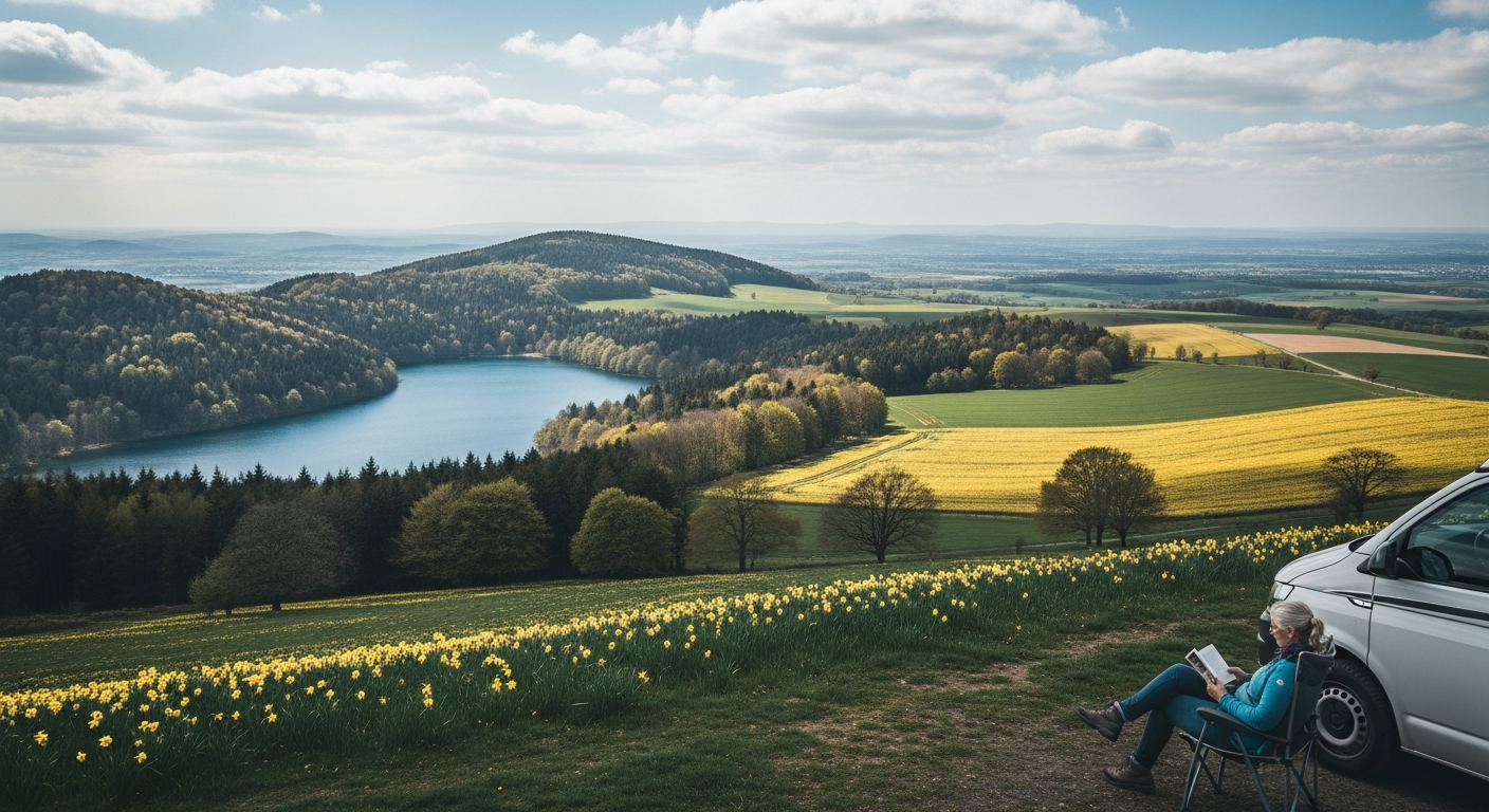 Wohnmobilhafen Am weißer Stein - der Eifel