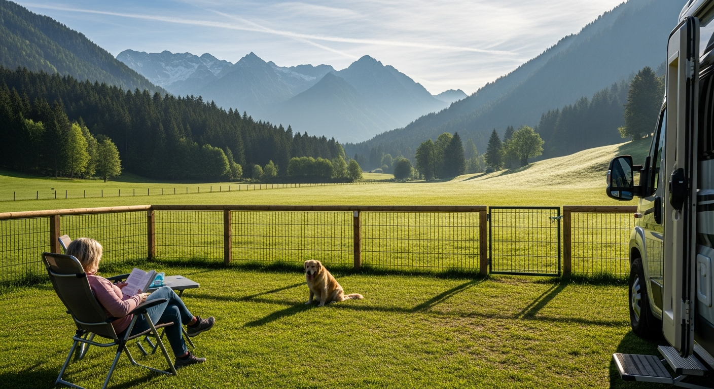 Was macht einen guten Campingplatz für Hundehalter aus? - Bayern