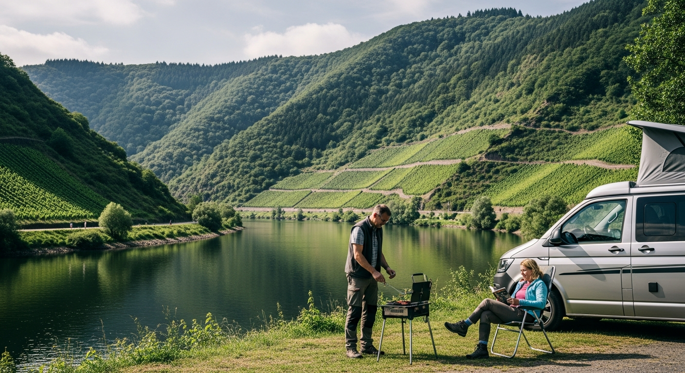 Die besten Campingplätze in Cochem - Campingplätze in Cochem und entlang der oberen Moselschleife