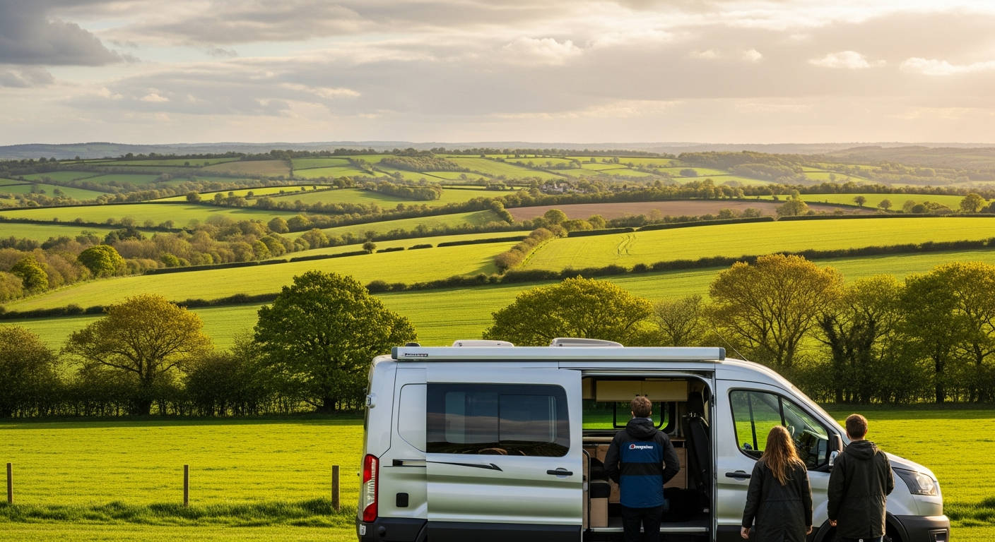 Campervan near Ipswich — campervan hire in England