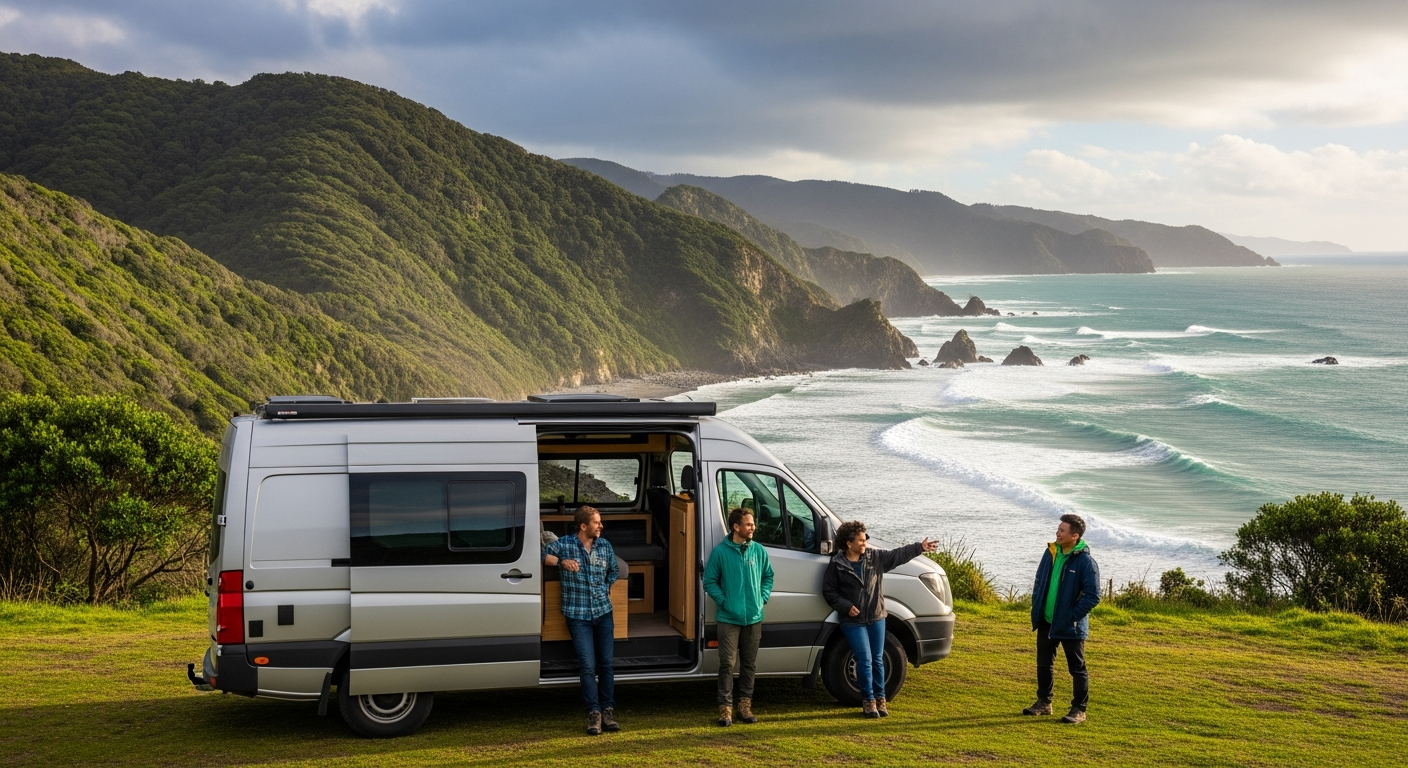 Campervan near Wellington – Campervan hire for Wellington.